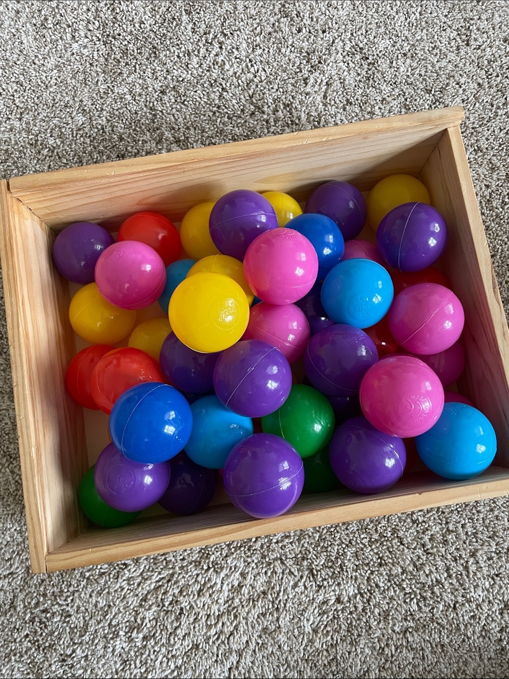 Playz Soft Plastic Mini Ball Pit Balls 50 Count
